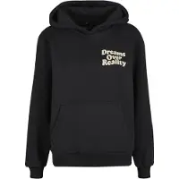 Miss Tee Moletom Com Capuz Dreams Over Reality Fluffy