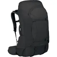 Osprey - Mochilas trekking - Farpoint Trek 55 Black para Homem - Preto