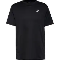 Asics para homem. 2011D221 T-shirt Core de manga curta preta (XXL), Preto, Esportivo, Sintético, Multisport, Sustentável