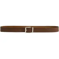 Gant para homem. 9940157 Cinto de couro com logótipo castanho (85 cm), Marrom, Casual, Clássico, Pele