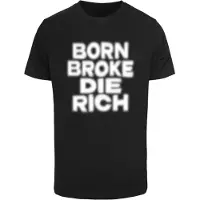Mister tee Camiseta De Manga Curta Born And Die