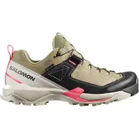Salomon - Calçado caminhada mulher - X Ultra Alpine GTX W Aloe / Nine Iron / Red para Mulher - Tamanho 38 2/3 - Cinzento