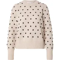 Vila Pullover 'VIDottie' bege / preto