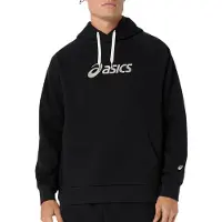 Asics para homem. 2031F327 Moletom Logo Fleece preto (M), Casual, Esportivo, Algodão