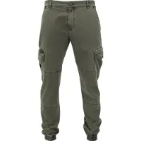 Urban Classics Calças cargo oliveira