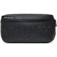 Armani Exchange para homem. XM000844AF12133UC001 Saco de compras Logotipo preto (OSFA), Casual, Poliéster