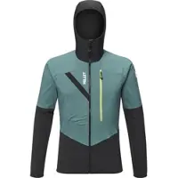 Millet - Vestuário ski travessia - Rutor XCS Air Hoodie M Bottle Black para Homem - Tamanho L - Verde