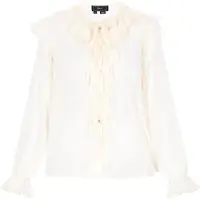 Faina Blusa branco lã