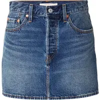 Levi's Saia 'Icon Skirt' azul ganga