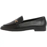 Lipsy Sapato Slip-on 'Almond' preto