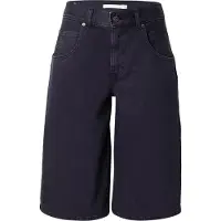 Levi's Calças de ganga 'Super Baggy Jorts' preto