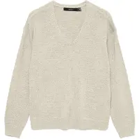 Vero Moda Pullover 'VMCharity' branco lã
