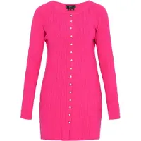 Faina Vestido fúcsia