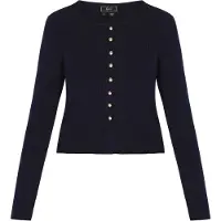 Faina Casaco de malha navy