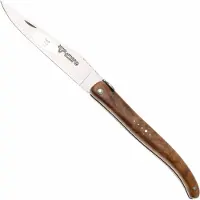 Laguiole En Aubrac Queen Bee, Full Handle, Teak Wood, navalha, 12 cm