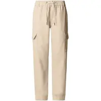 Pepe Jeans para mulher. PL2100040 Calças Jogger Mid Waist Slim bege (31), Casual, Lyocell