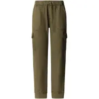 Pepe Jeans para mulher. PL2100040 Calças de cintura fina Jogger verde (25), Casual, Algodão