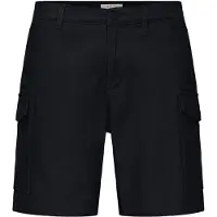 !Solid Calças cargo ' SDMohan Stretch ' preto