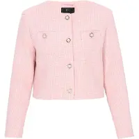 Faina Blazer cor-de-rosa / branco