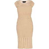 Faina Vestido 'Festive' bege