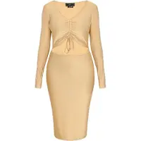 Faina Vestido 'Festive' ouro