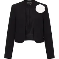 Faina Blazer 'Festive' preto / branco