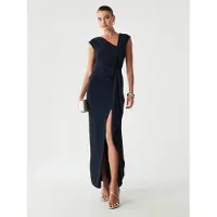 BWLDR Vestido de festa 'SAMI' marinho