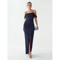 BWLDR Vestido 'Amaliah' azul escuro