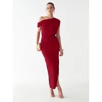 BWLDR Vestido 'Veleda' vermelho