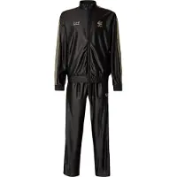EA7 para homem. 7M001613_AF21688 Agasalho Soccer preto (S), Casual, Esportivo, Poliéster, Manga comprida