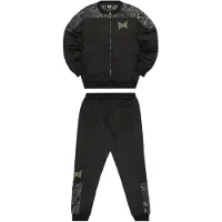 TAPOUT Fato de treino 'Roots Taptrack' azul escuro / verde / preto