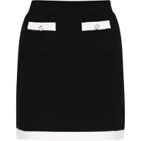 Faina Saia 'Festive' preto / branco
