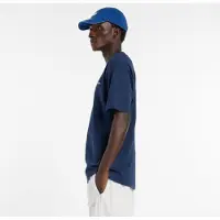 New Balance Camisa 'Fountain' navy / azul claro / branco