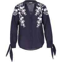 Dreimaster Blusa navy / branco