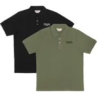 Lonsdale Camisa 'Lingholme' oliveira / preto