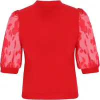 Faina Pullover vermelho