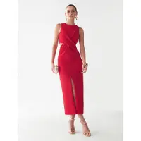 BWLDR Vestido de festa 'Newark' vermelho