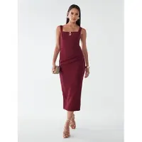 BWLDR Vestido 'Mayan' vermelho