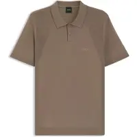 BOSS Polo De Manga Curta Momentum Lite 10278015 Green