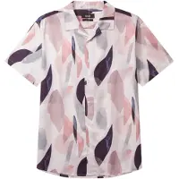 Clean Cut Copenhagen Camisa 'Bowling Ebbe' cinzento / cor-de-rosa / preto / branco