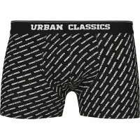 Urban Classics Boxers verde escuro / preto / branco