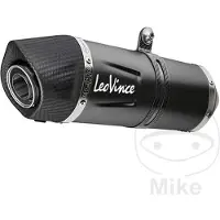 Leo Vince Sistema De Escape Completo Homologado Lv One Evo Black Edition Yamaha Mt-125 Abs 21-24/xsr 125 Abs 22-24/yzf-r 125 Abs 21-24