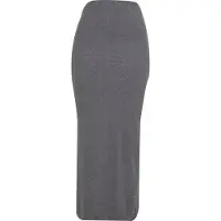 Urban Classics Saia Midi De Cintura Alta Slit