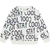 Minymo Pullover ' MISweatshirt LS AOP ' champanhe