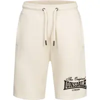Lonsdale Calças de desporto 'Hulton' bege claro / preto
