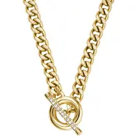 Fossil Colar ouro