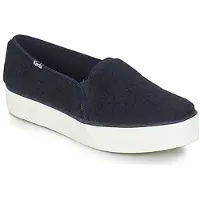 Keds Slip on TRIPLE DECKER FAUX SHEARLING mulheres - Azul - 37