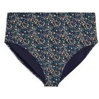 Swim By Zizzi Cueca biquíni navy / amarelo / verde
