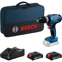 Bosch Furadeira De Impacto Gsb 18v-25 + 2 Bat 2.0 + Mal Lona