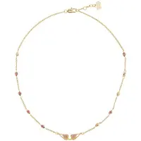 Zadig & Voltaire Colar 'ROCK' ouro / cor-de-rosa